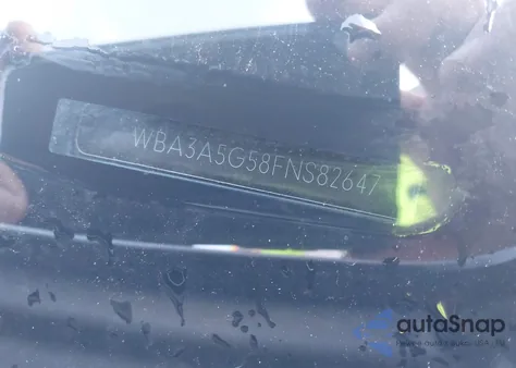 2015 BMW 328I из США, поврежденный, VIN WBA3A5G58FNS82647